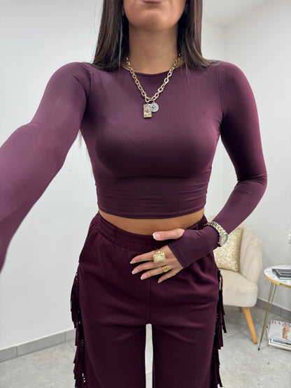 Maglia Karol Burgundy