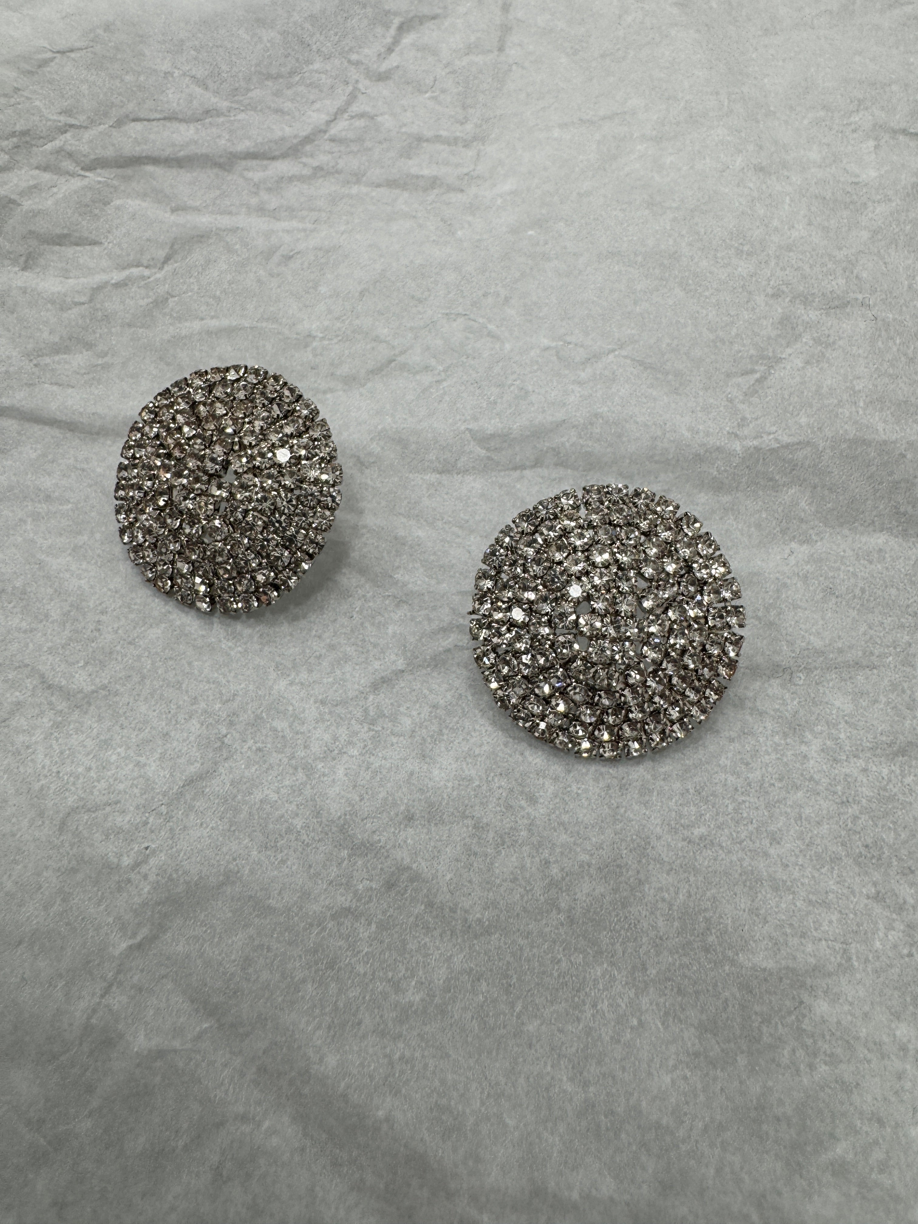 Orecchini Bottone Silver