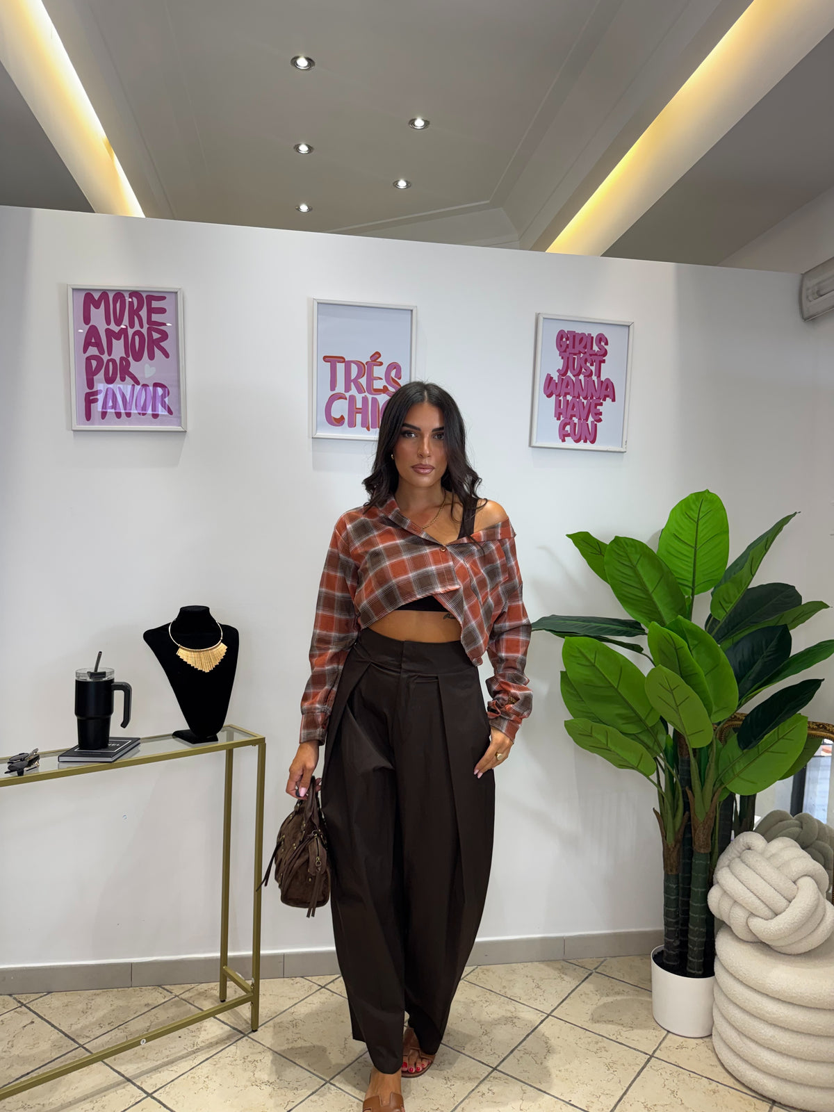 Pantalone Boss Marrone
