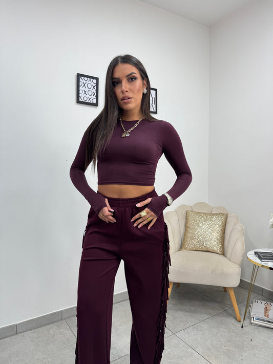 Maglia Karol Burgundy