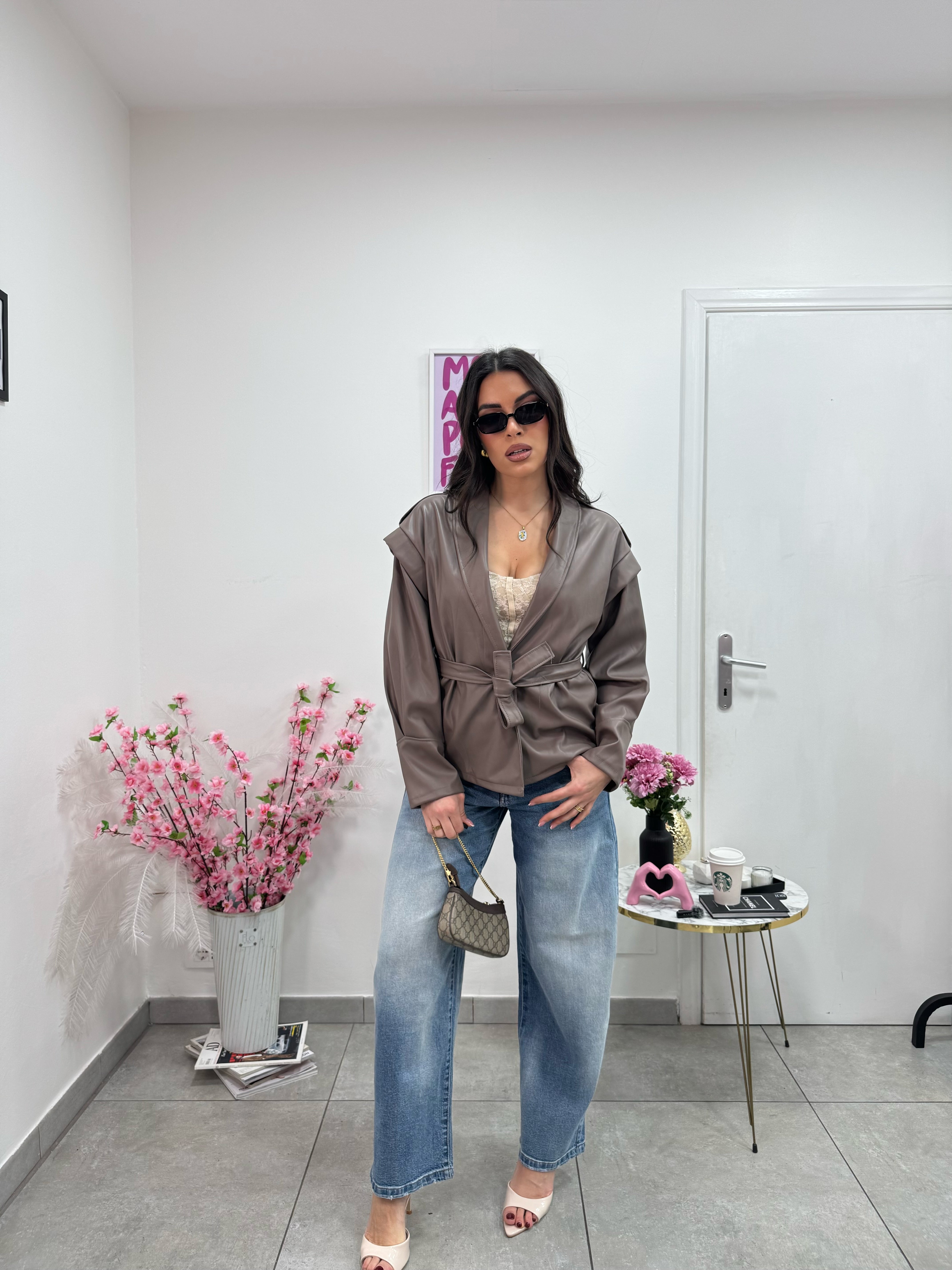 Trench Ecopelle Tortora