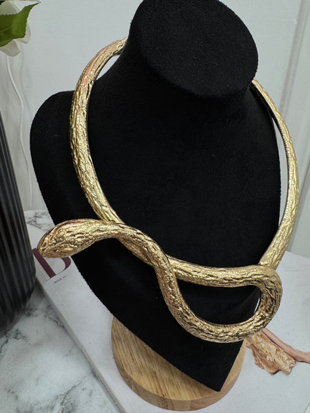 Girocollo Snake Gold