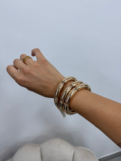 Tris Bracciali Oro