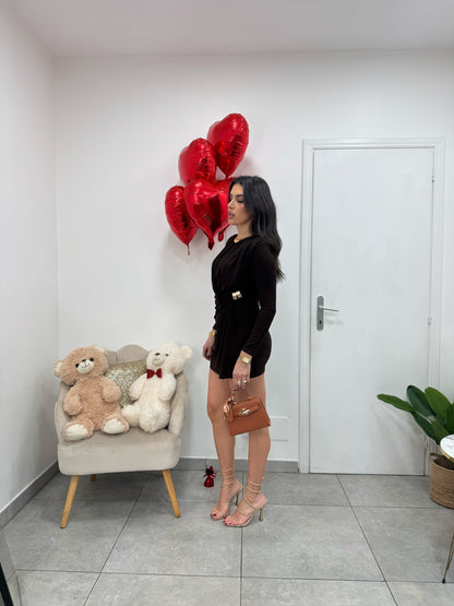 Abito Benedict Marrone