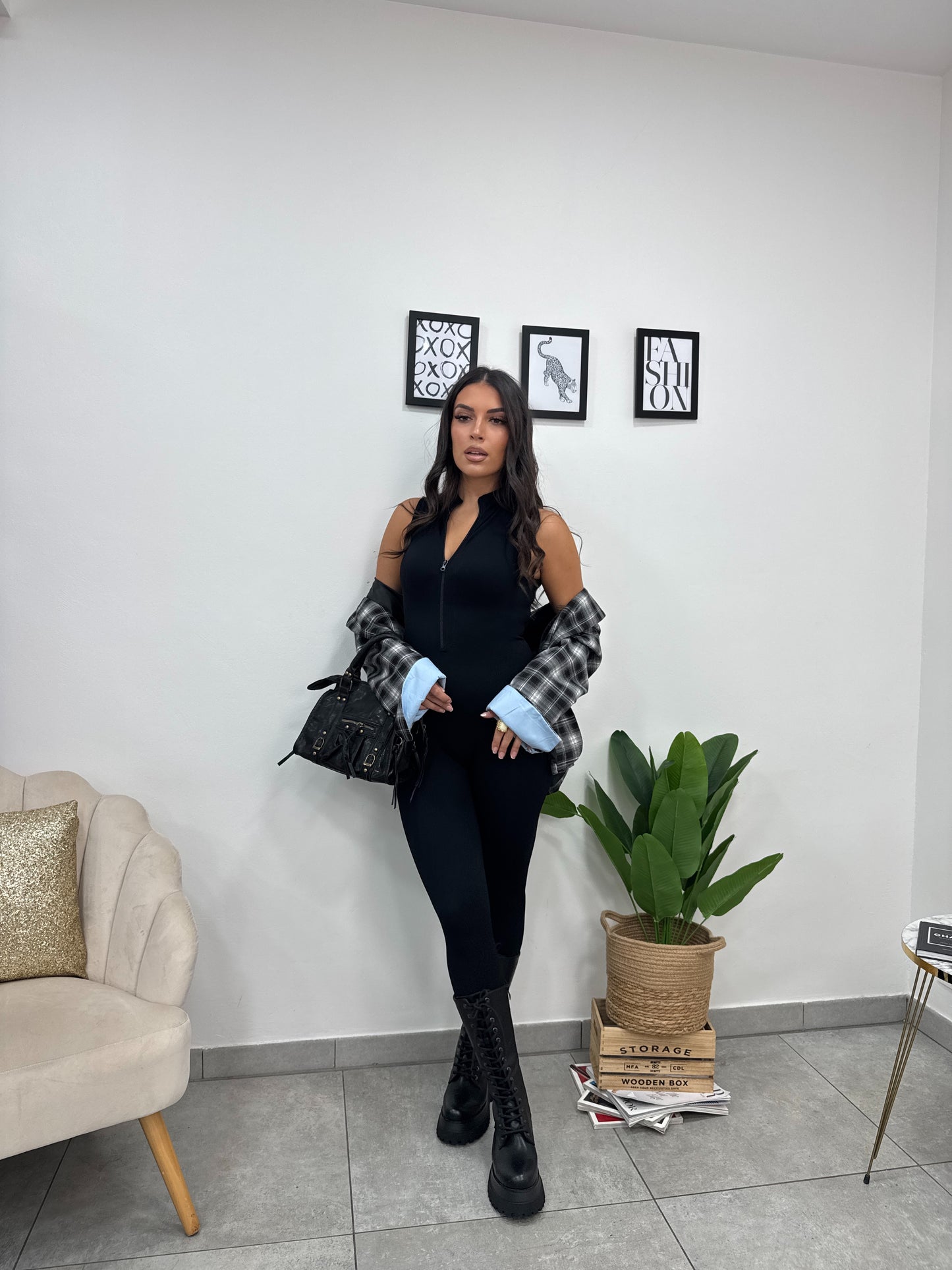 Jumpsuit Costine Nera