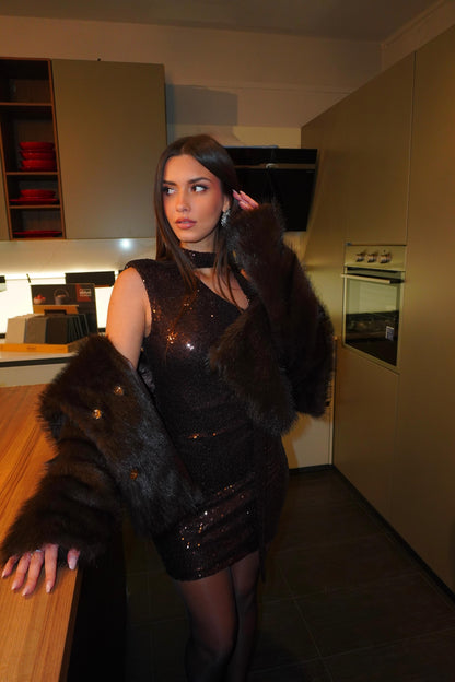 Abito Helena Marrone