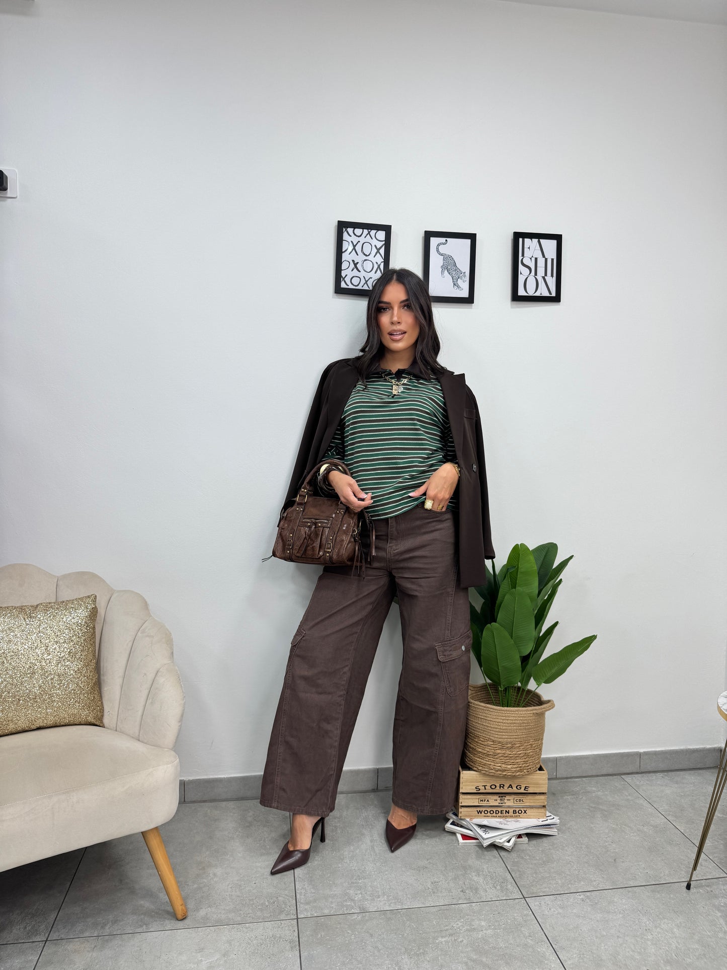 Jeans Marrone Brooklyn