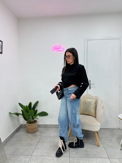 Maglia Polo Easy Nera