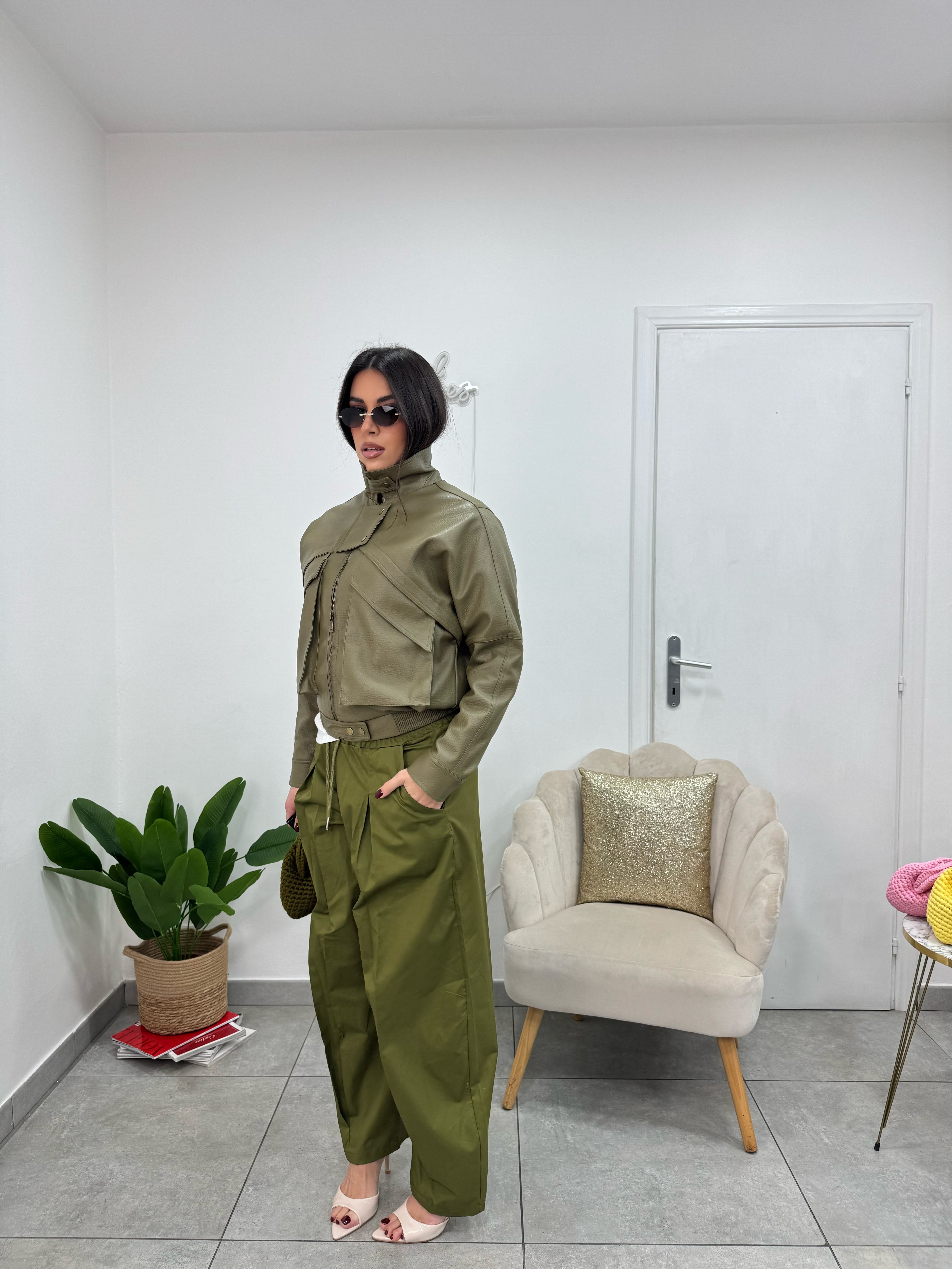 Bomber Mat Verde
