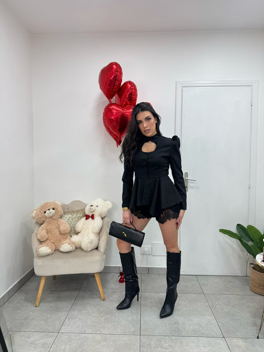 Cordset Romantic Nero