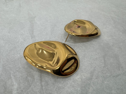 Orecchini Oval Gold