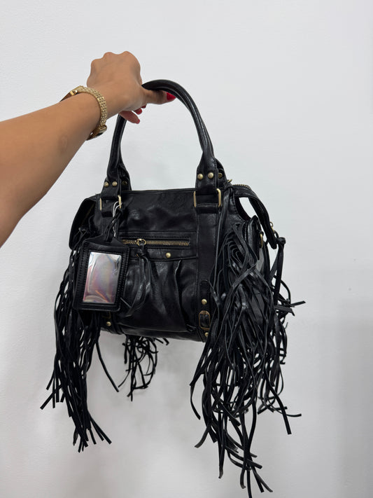 Borsa Bale Frange Nera