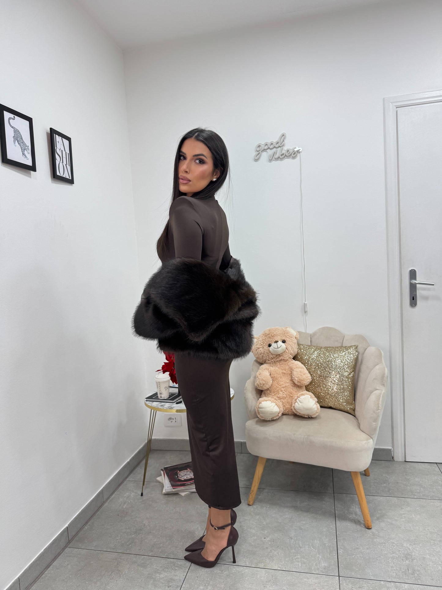 Abito Privé Marrone