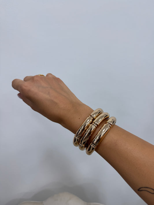 Tris Bracciali Oro