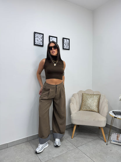 Top Lupetto Smanicato