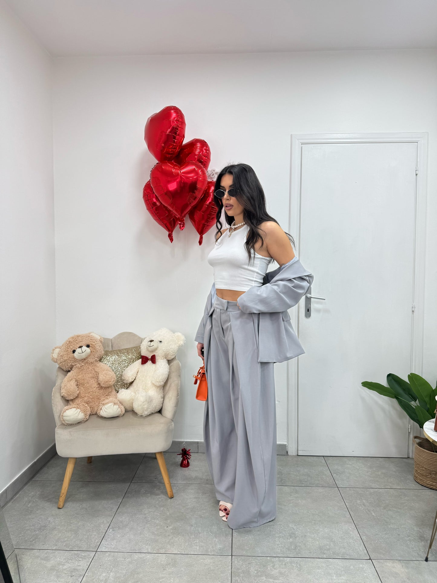 Tailleur Tokyo Grigio