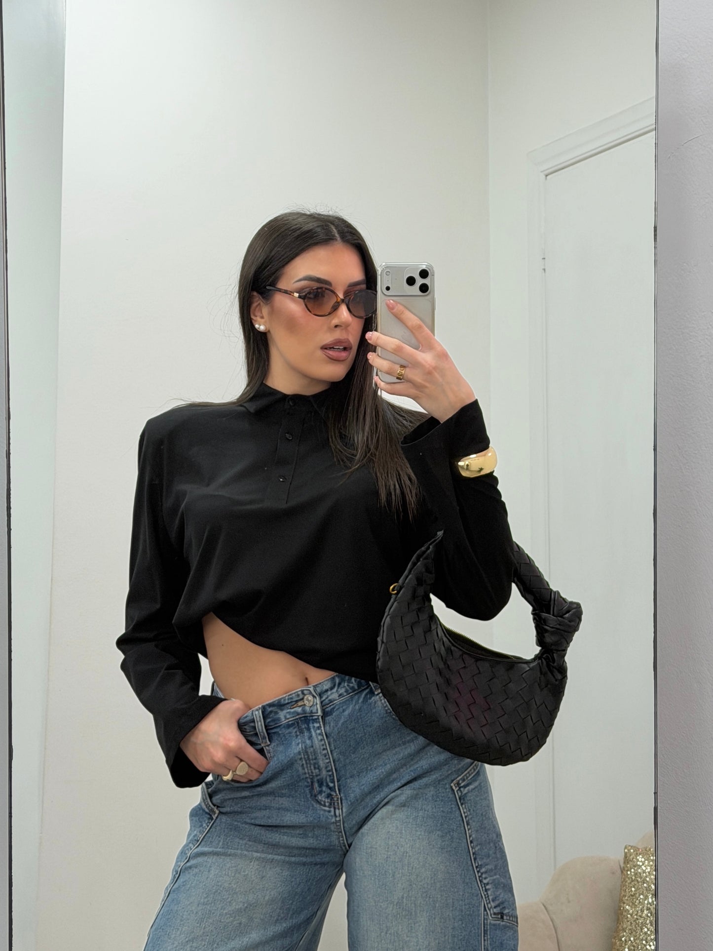 Maglia Polo Easy Nera