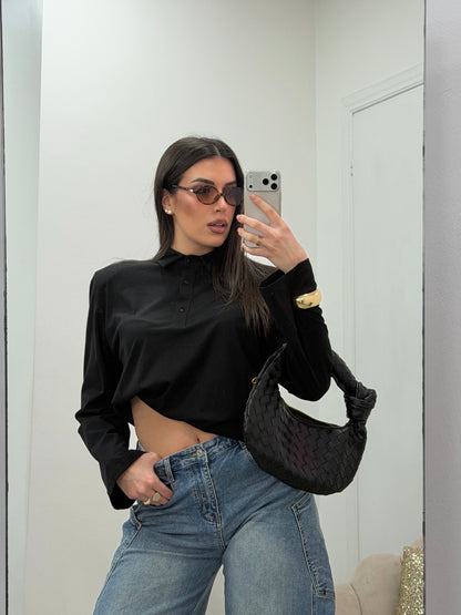 Maglia Polo Easy Nera