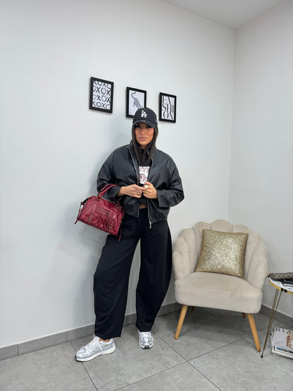 Pantalone Balloon Nero