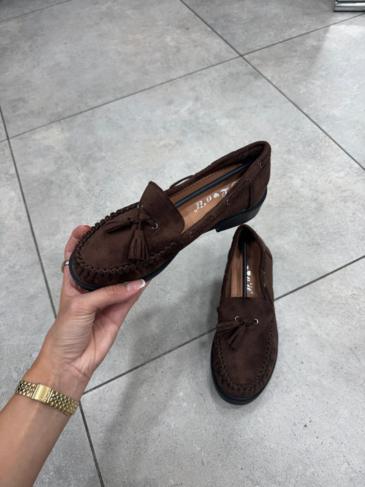 Mocassini Cherie Marroni