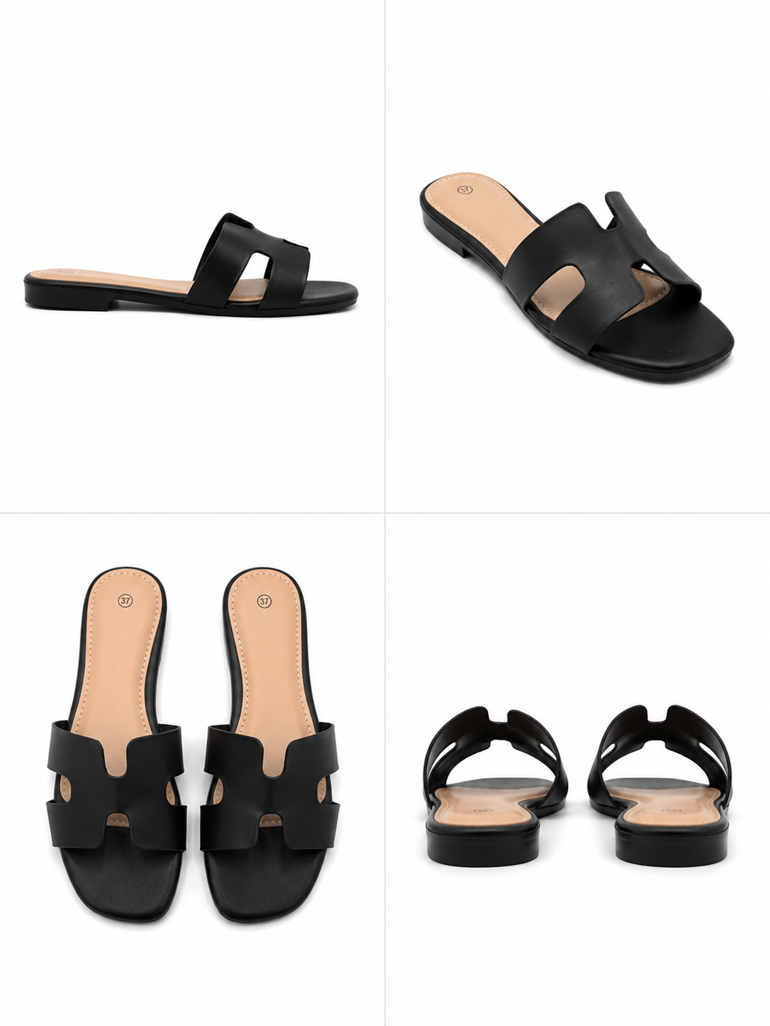 Sandali Santorini Nero
