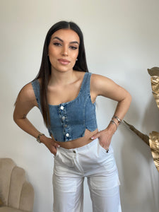 Crop Top Jeans